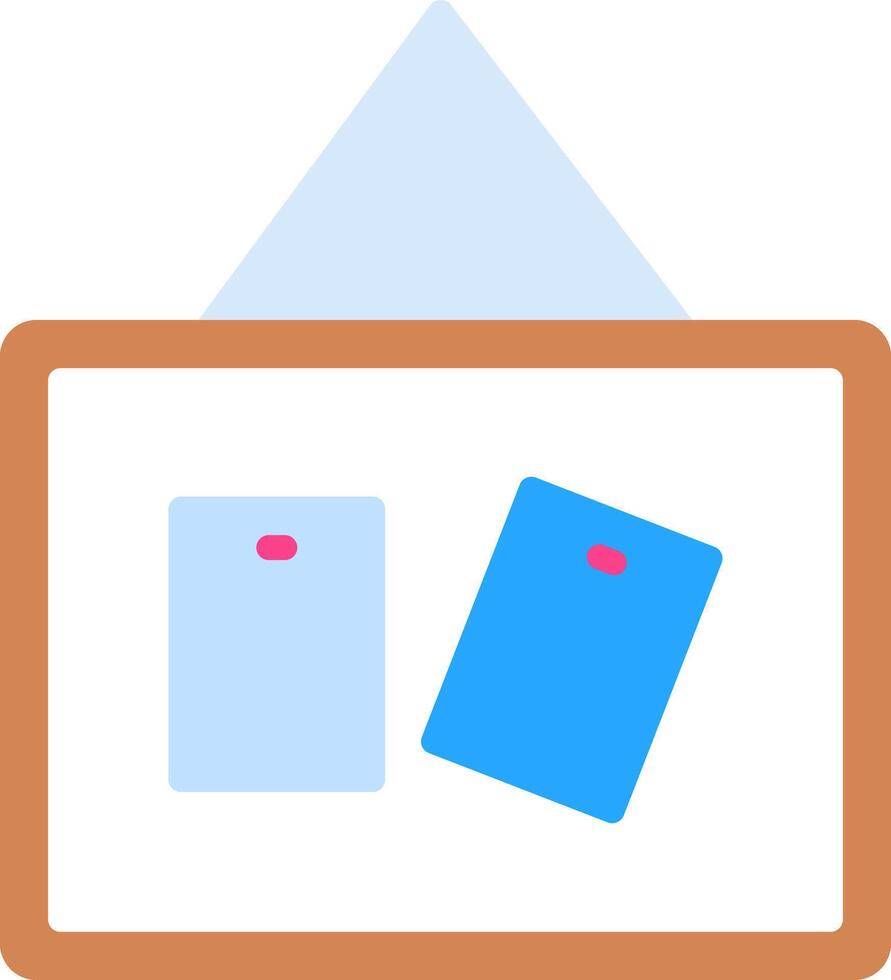 Pinboard Icon Design Symbol vector