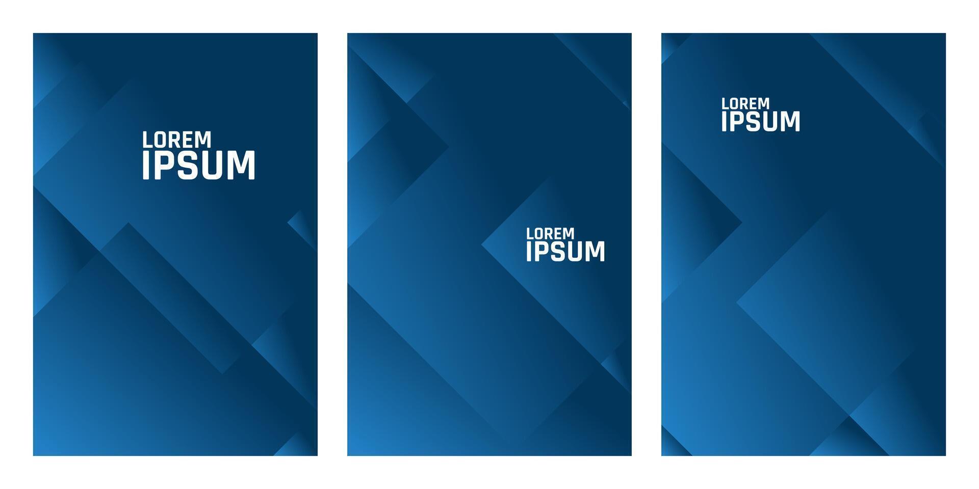 A abstract square designs. Featuring a dark blue background, geometric shapes, and the placeholder text, these versatile graphics are perfect for modern presentations, branding, and digital designs. vector