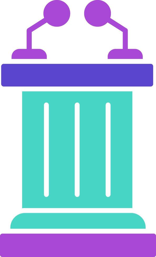 Lectern Icon Design Symbol vector
