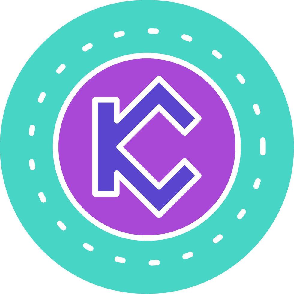 Kucoin Icon Design Symbol vector