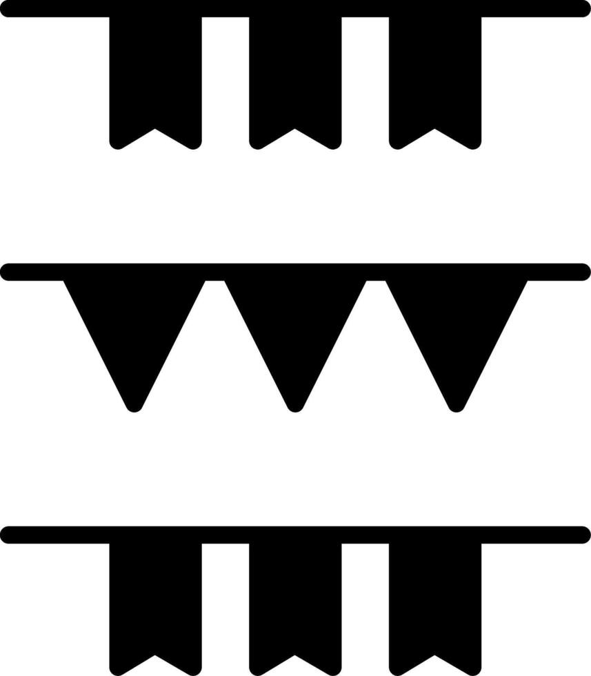 Garlands Icon Design Symbol vector