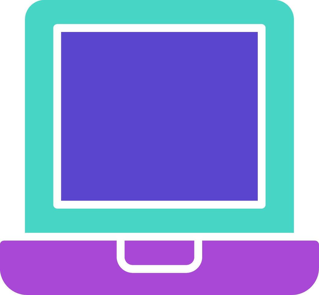 Laptop Icon Design Symbol vector