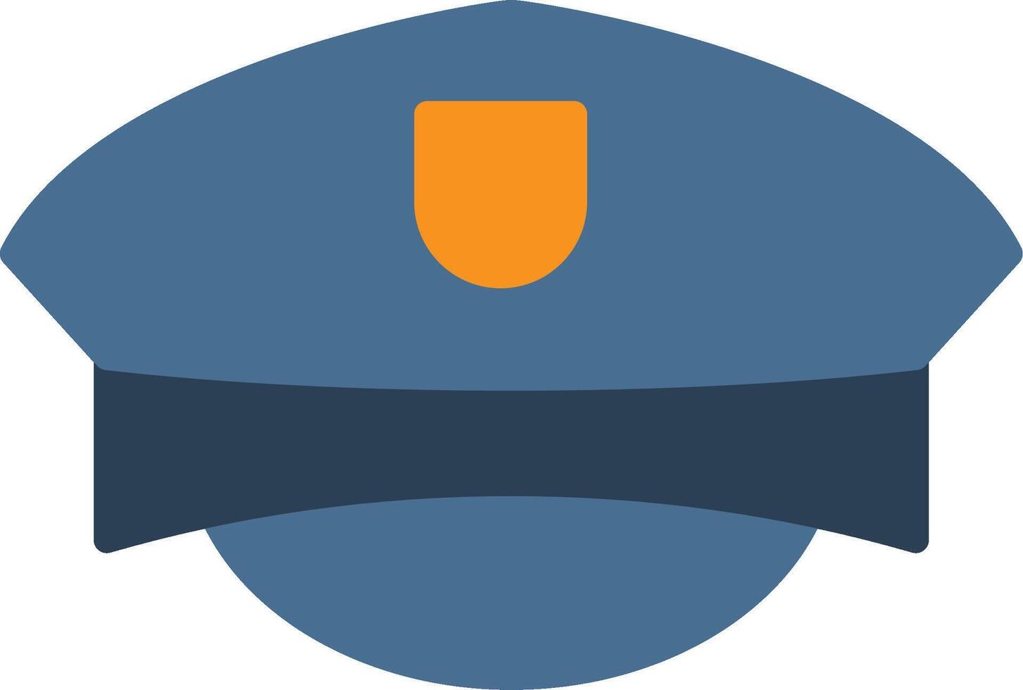 Police Hat Icon Design Symbol vector