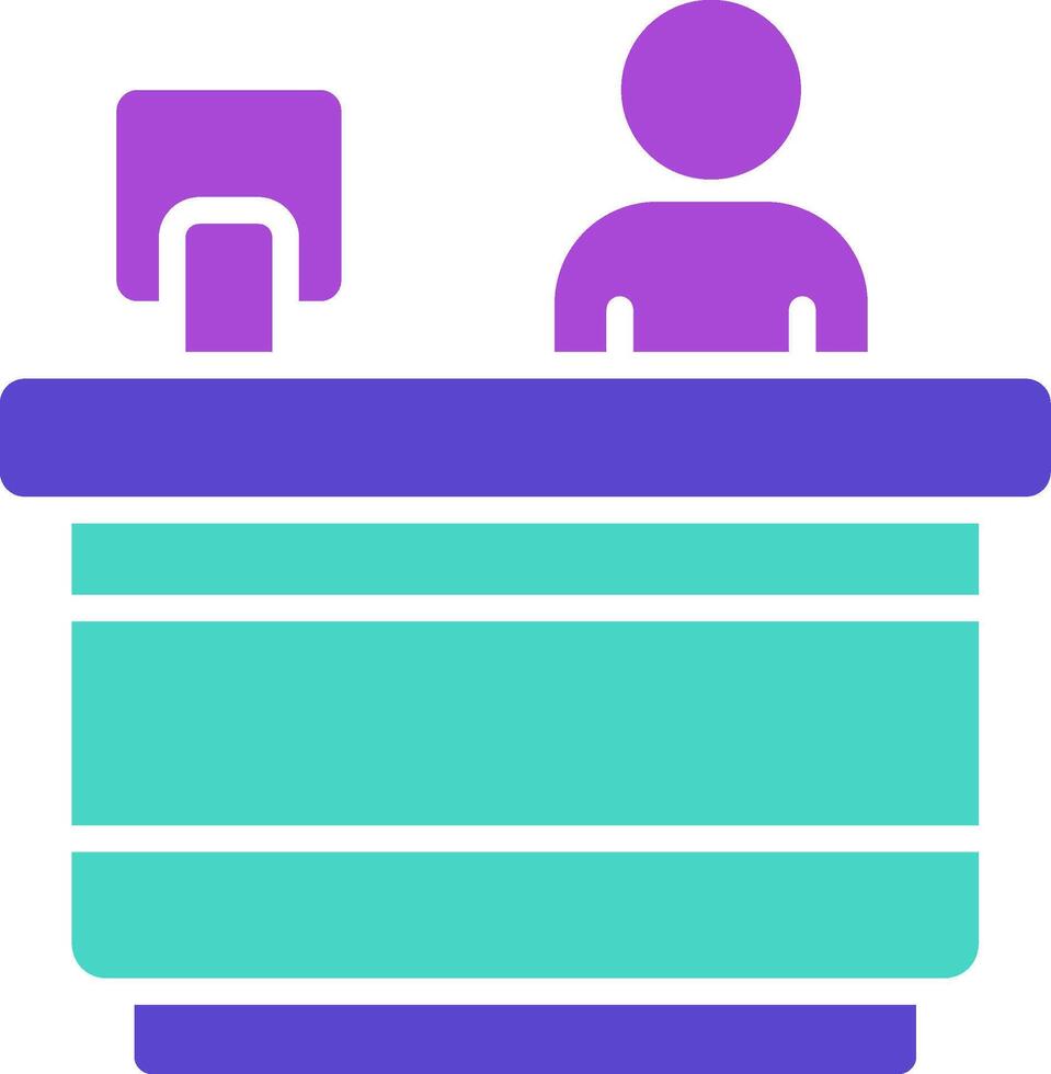 Cashier Icon Design Symbol vector