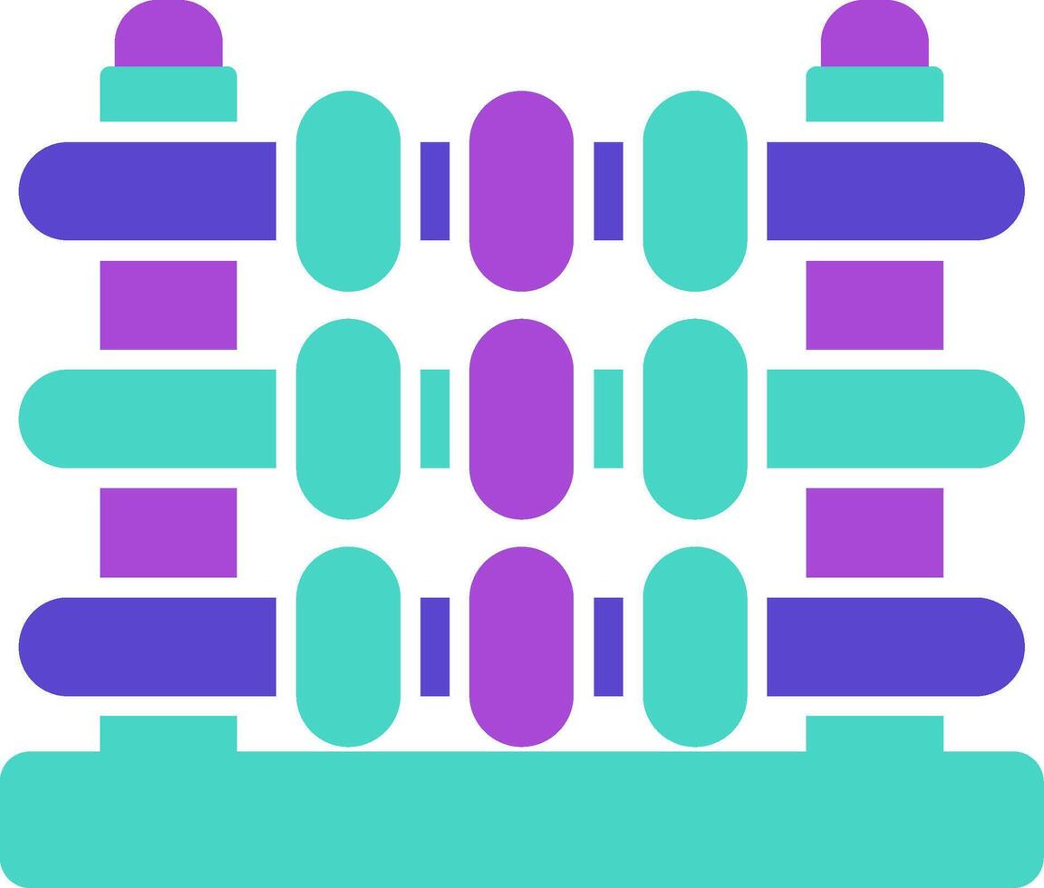 Abacus Icon Design Symbol vector