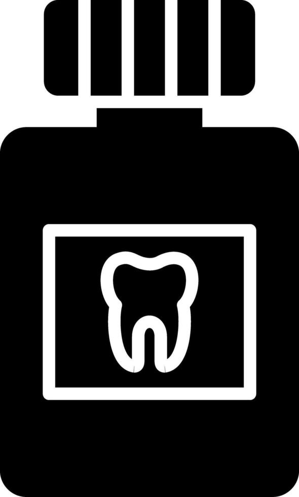 Mouthwash Icon Design Symbol vector