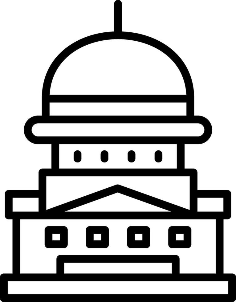 Capitol Icon Design Symbol vector