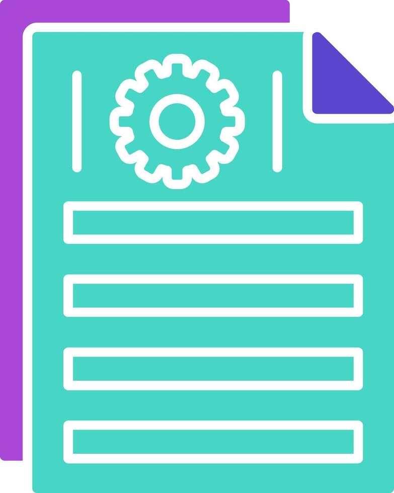 Project Plan Icon Design Symbol vector
