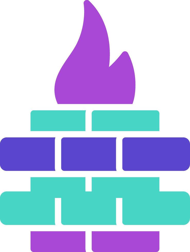 Flame Icon Design Symbol vector