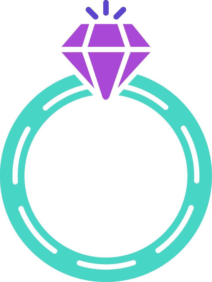 Engagement Ring Icon Design Symbol vector