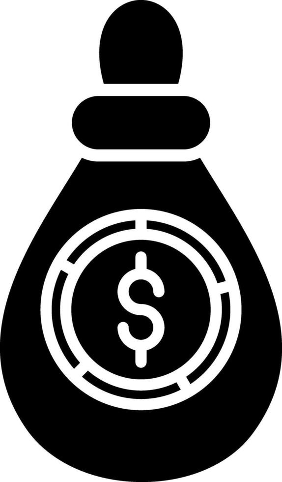Money Bag Icon Design Symbol vector