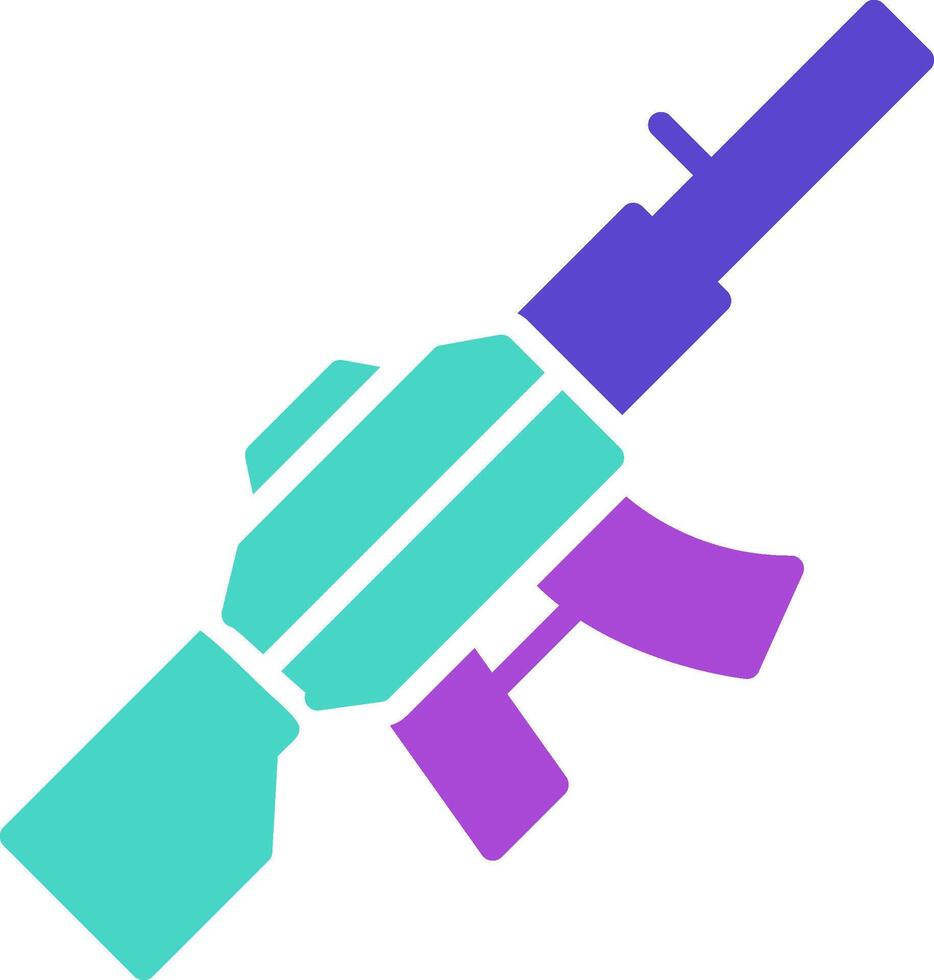 Machine Gun Icon Design Symbol vector