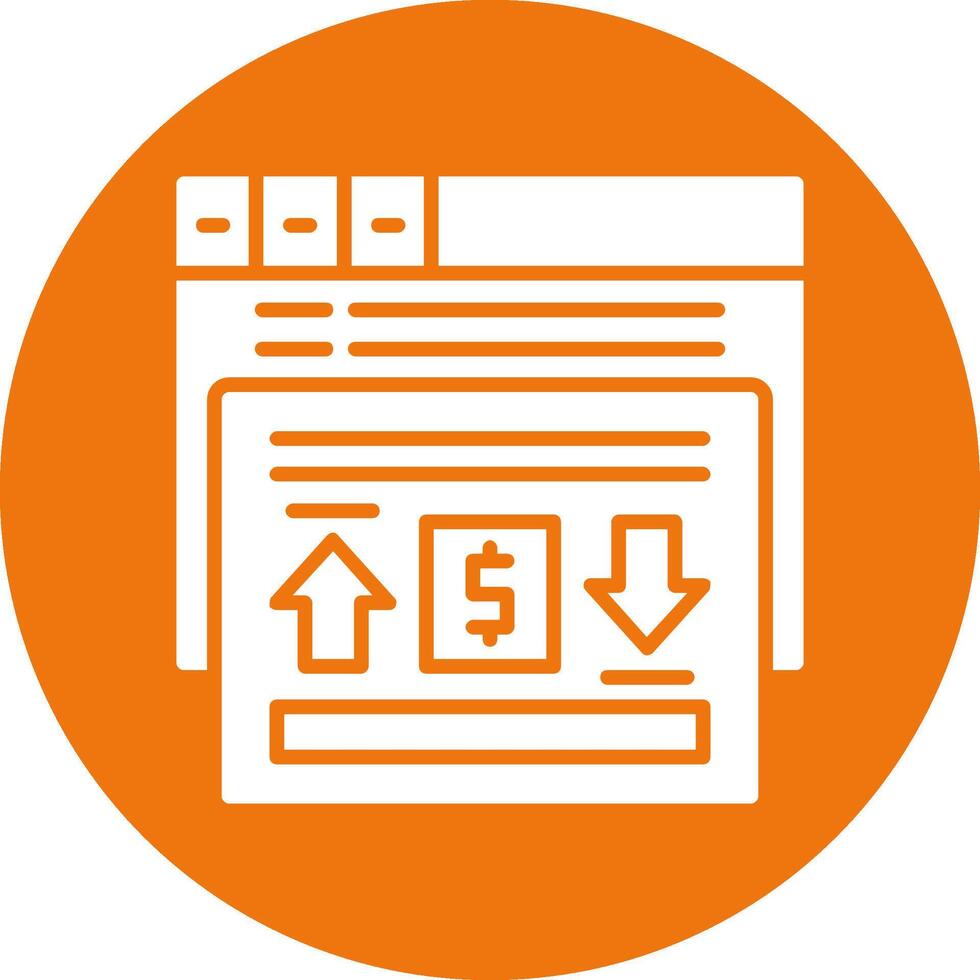 Cost per click Icon Design Symbol vector
