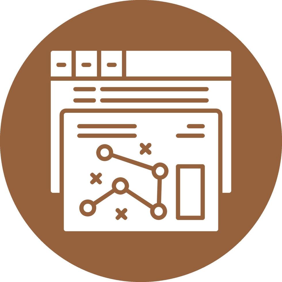 SEO strategy Icon Design Symbol vector