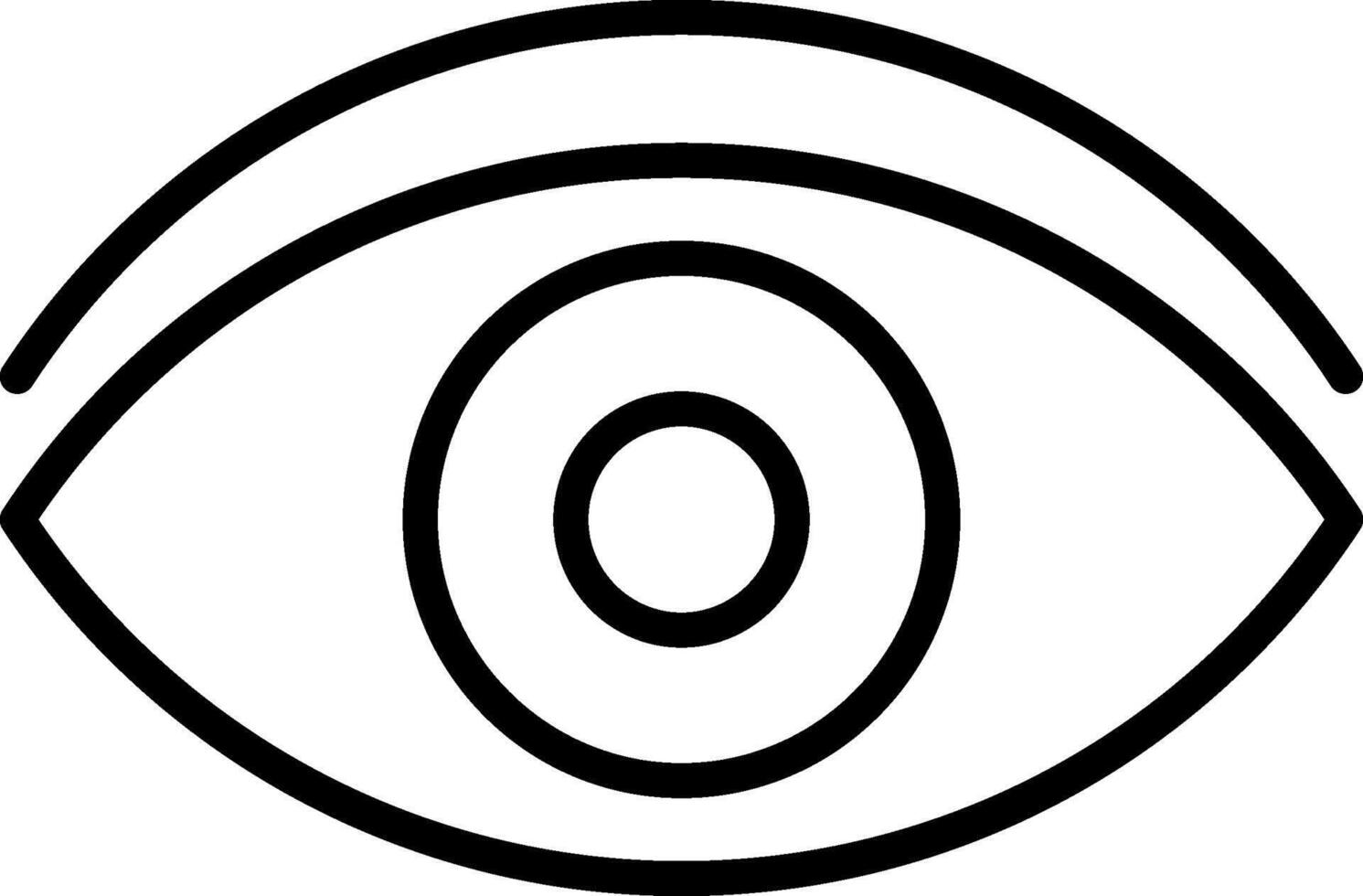 Eye Icon Design Symbol vector