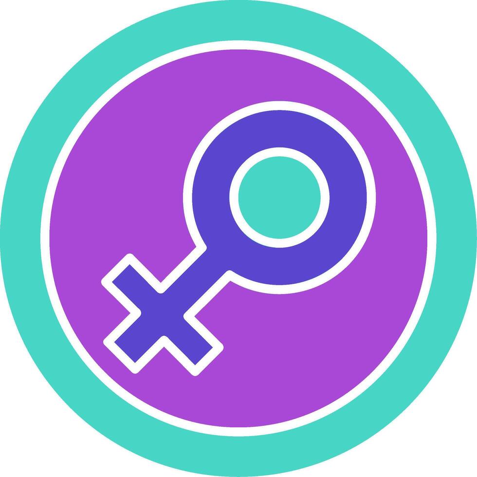Female Symbol Icon Design Symbol vector