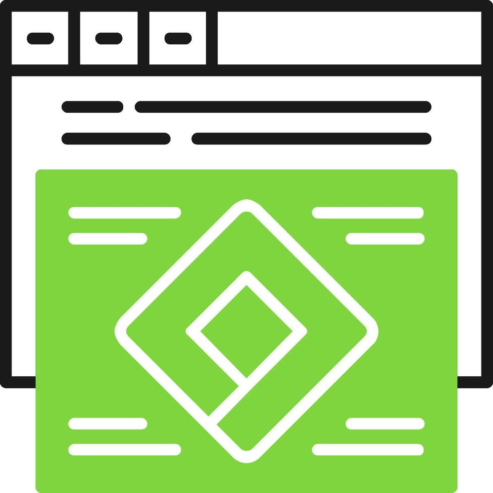 Attribution modeling Icon Design Symbol vector