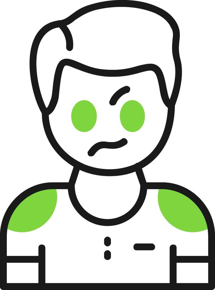 Irritation Icon Design Symbol vector