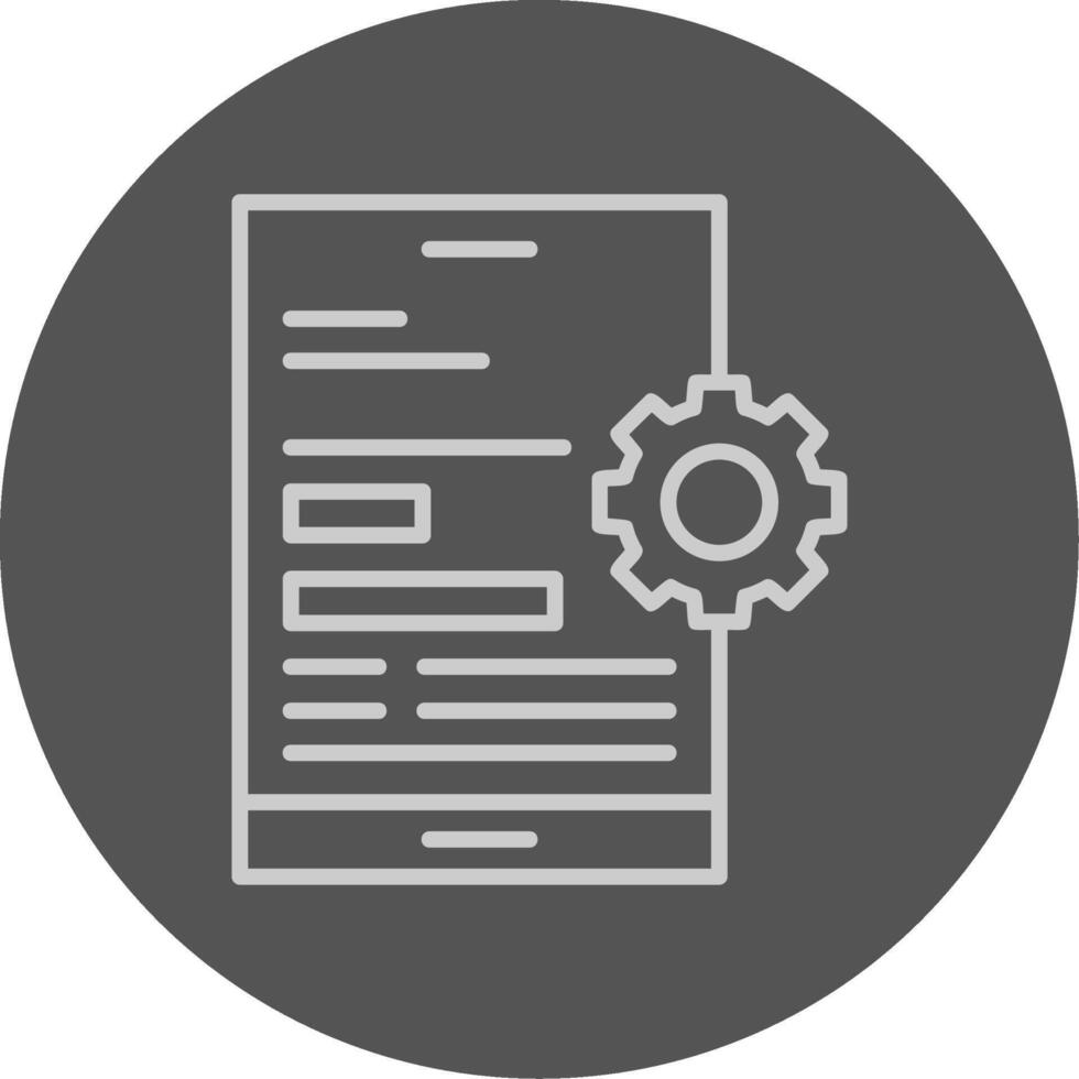 Mobile optimization Icon Design Symbol vector