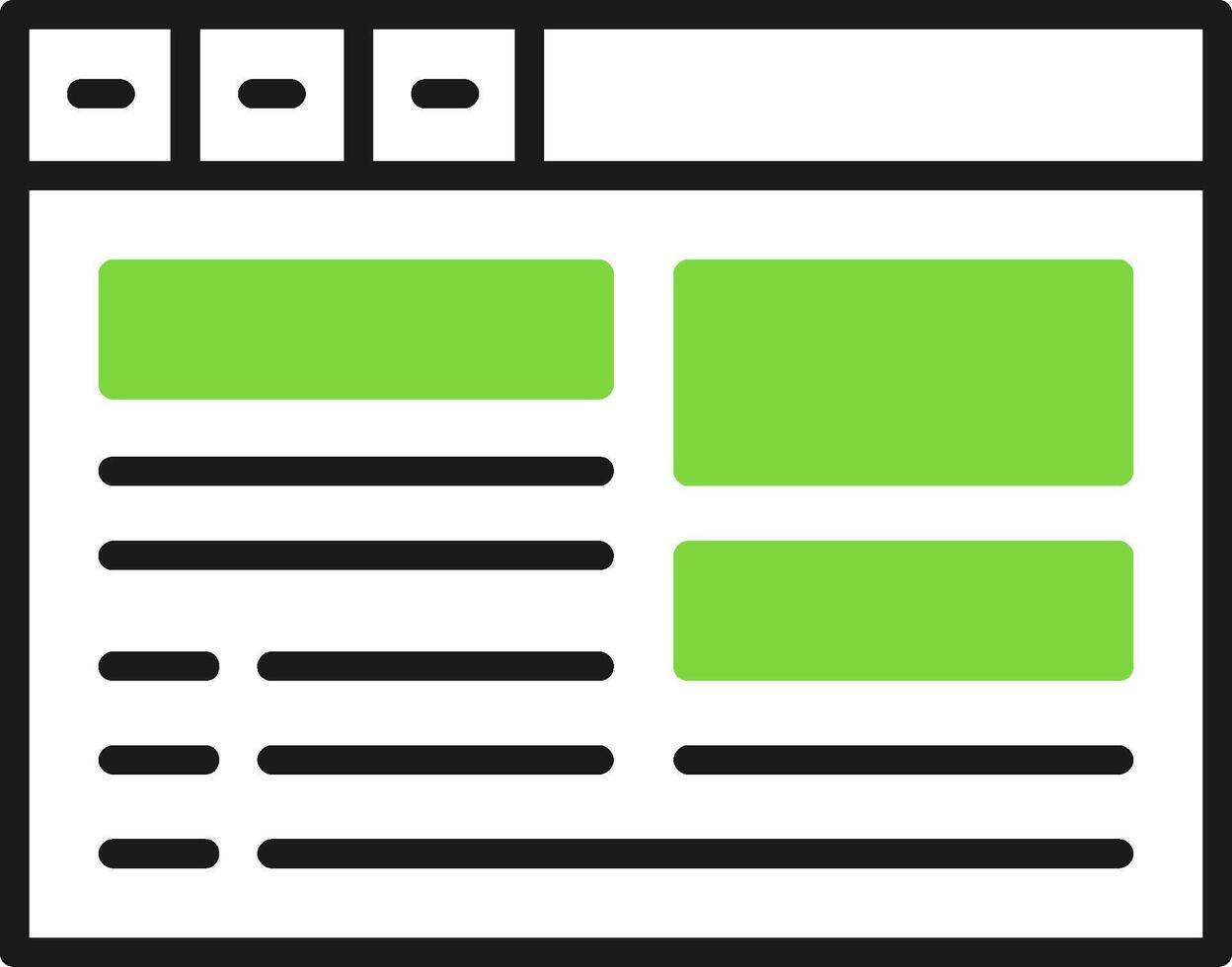 Blog Icon Design Symbol vector