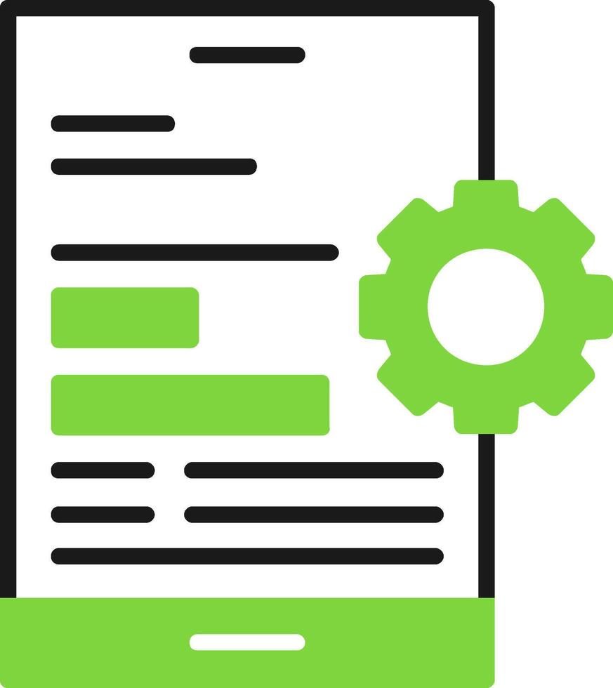 Mobile optimization Icon Design Symbol vector
