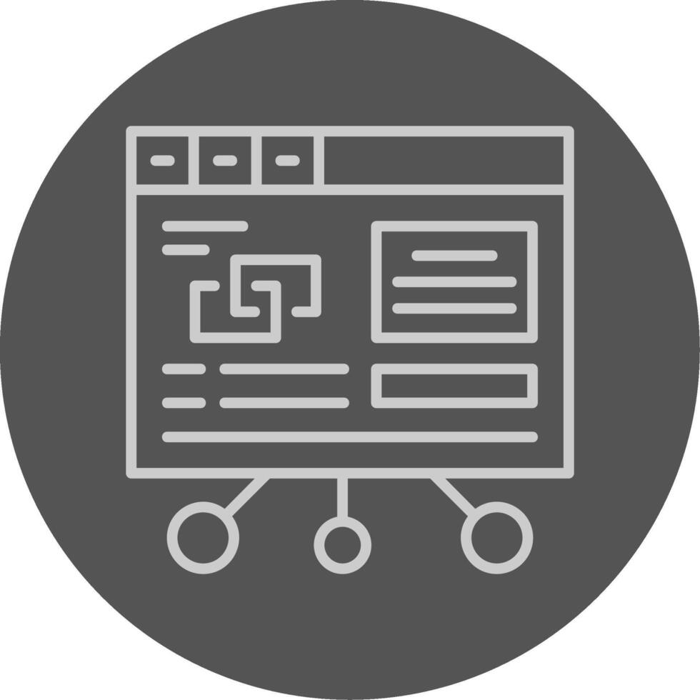 Content writer Icon Design Symbol vector
