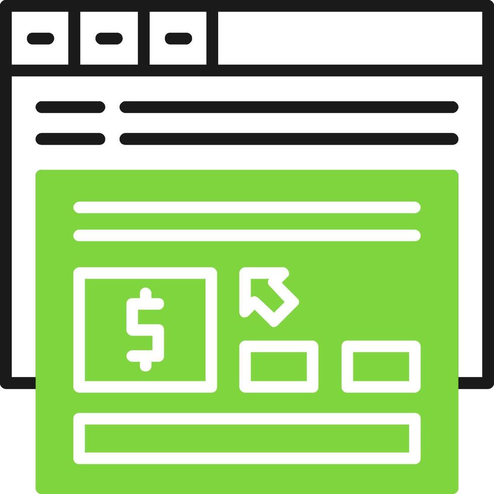 ROI Icon Design Symbol vector