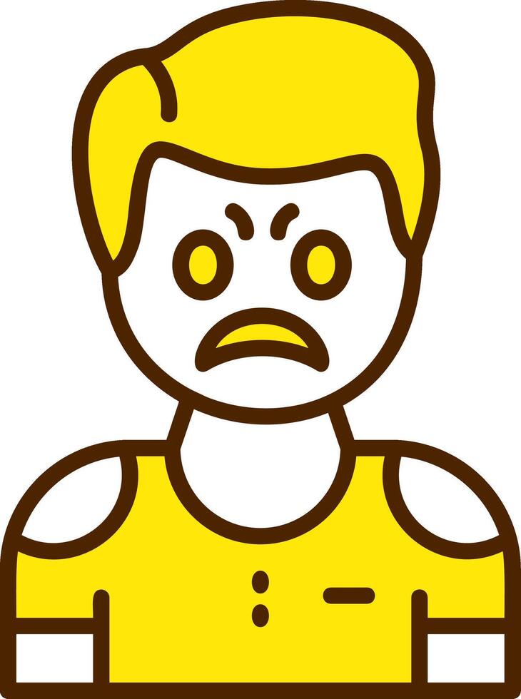 Anger Icon Design Symbol vector