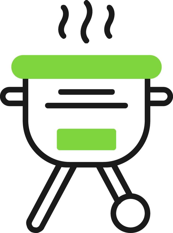 Barbecue grill Icon Design vector