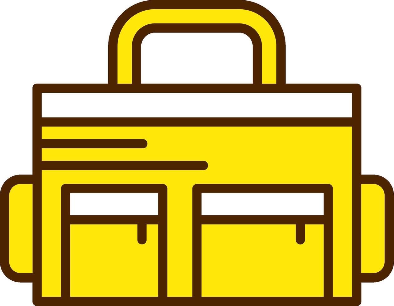 Diaper bag Icon Design vector