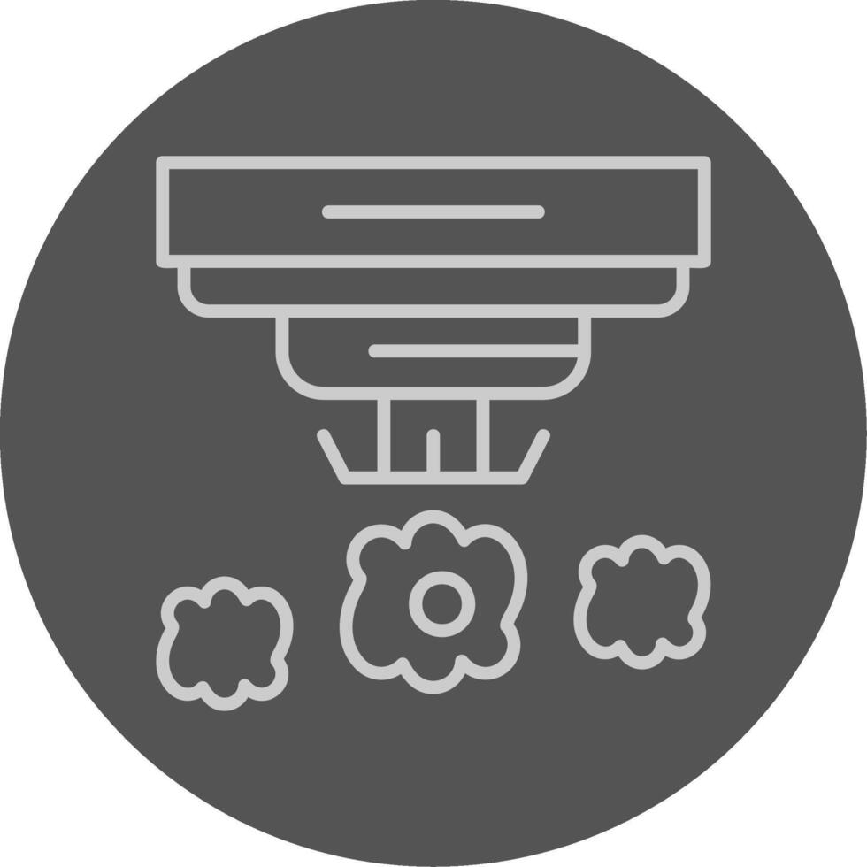 Smoke detector Icon Design vector