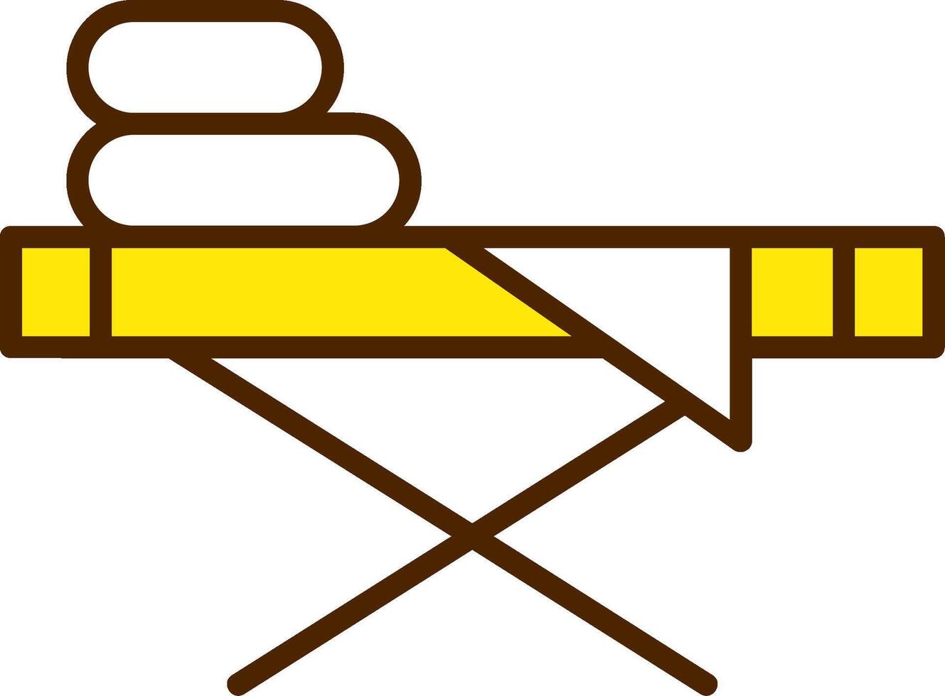 Ironing board Icon Design vector
