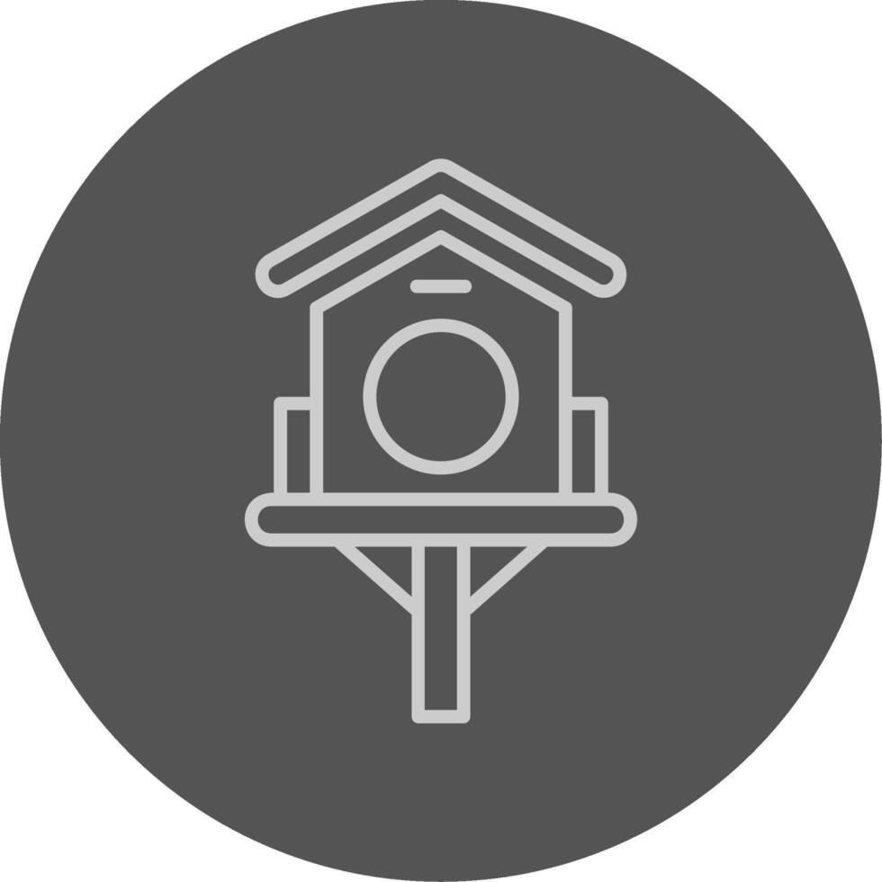 Birdhouse Icon Design vector