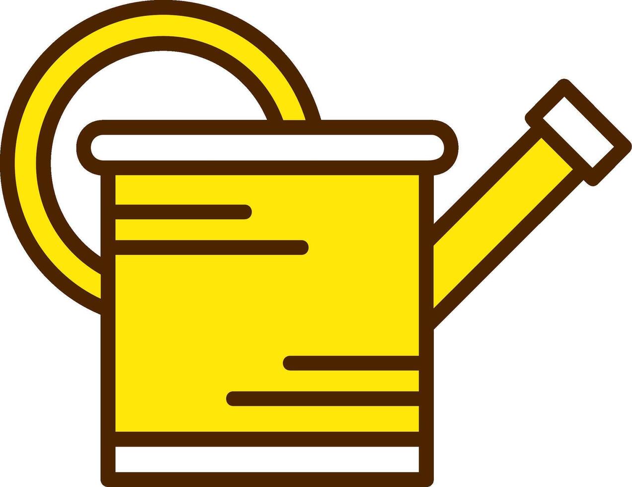 Watering can Icon Design vector