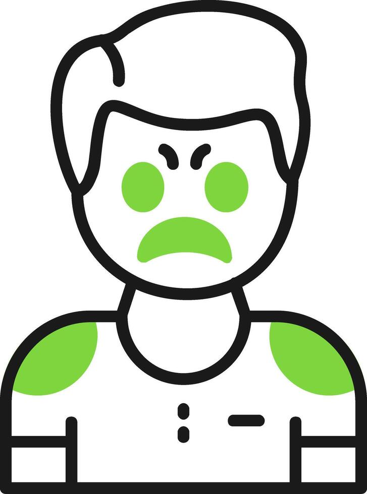 Anger Icon Design Symbol vector