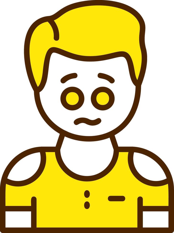 Apprehension Icon Design Symbol vector
