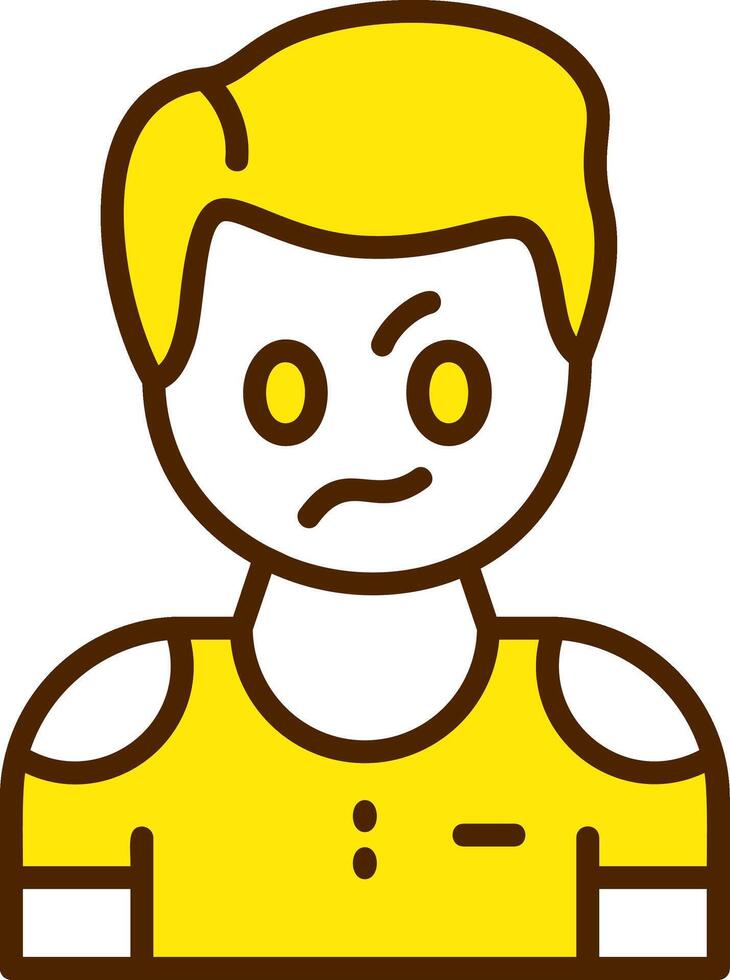 Irritation Icon Design Symbol vector