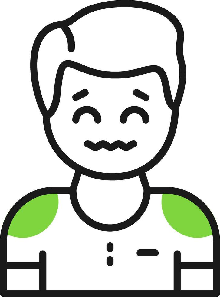 Anxiety Icon Design Symbol vector