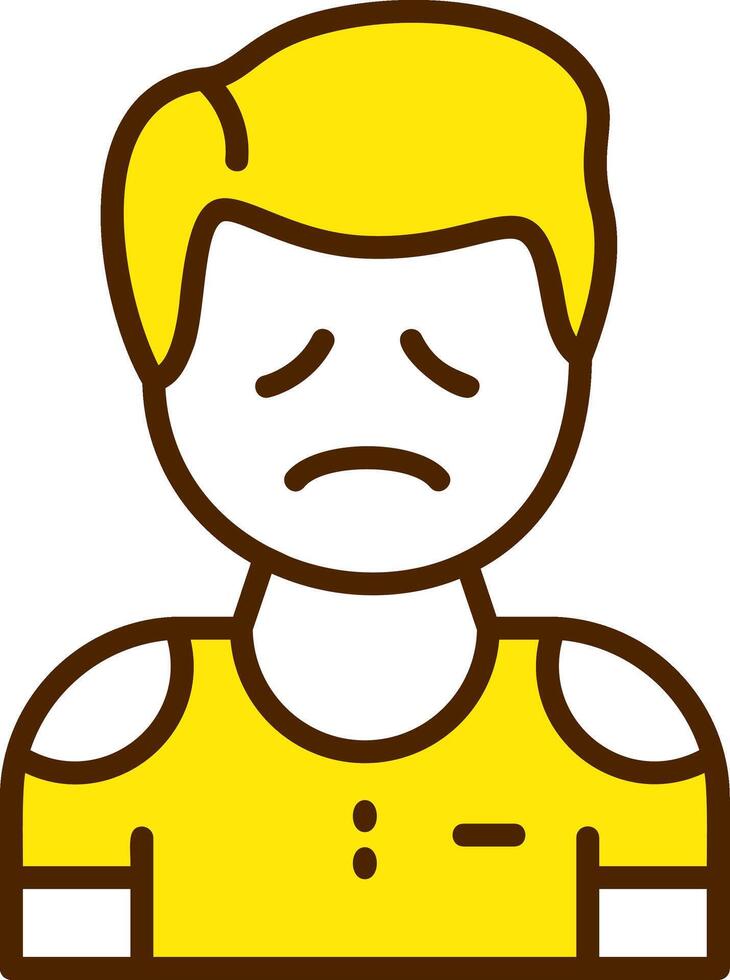 Hopelessness Icon Design Symbol vector