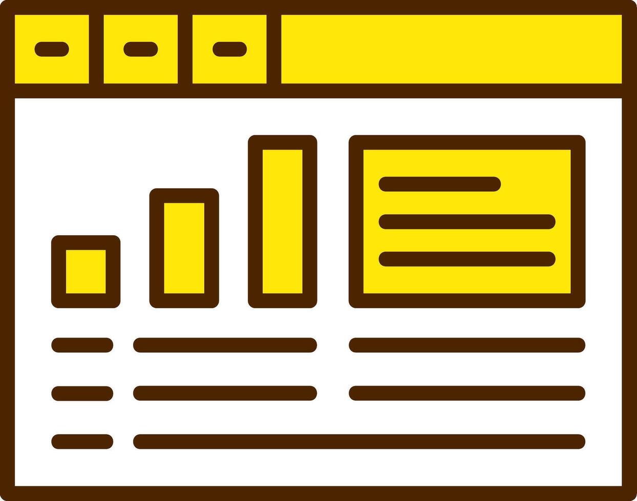 Google Analytics Icon Design Symbol vector