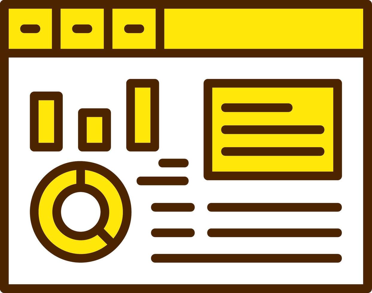 Dashboard Icon Design Symbol vector