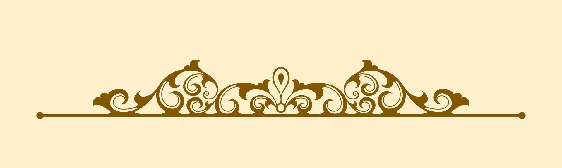 Decorative vintage frames, borders. Retro ornamental frame vector