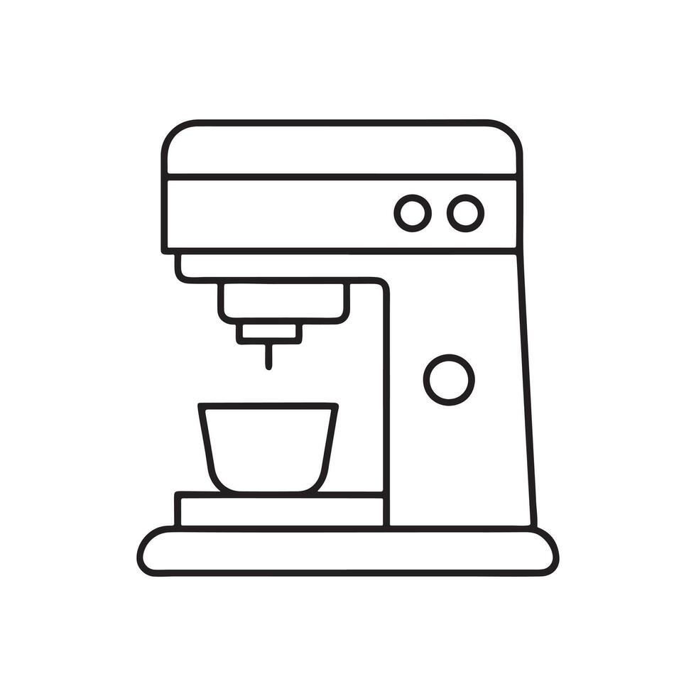 coffee machine icon. vector