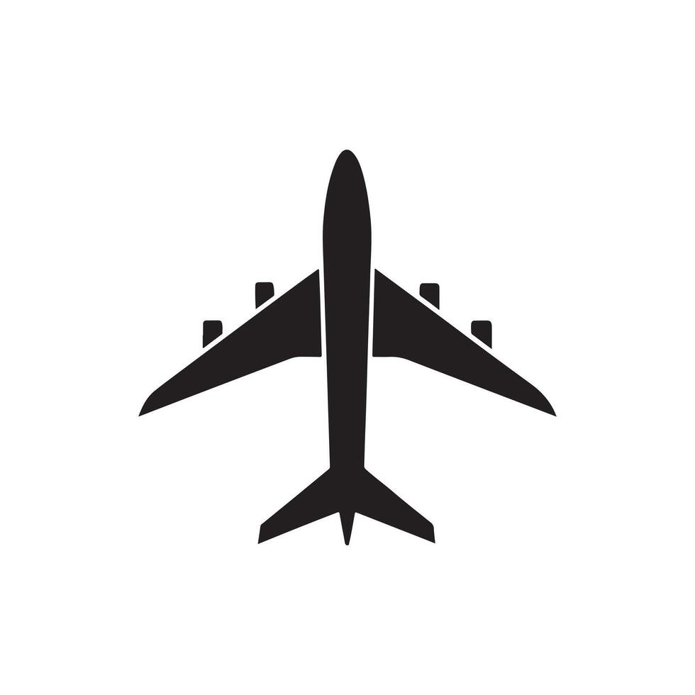 airplane logo . vector