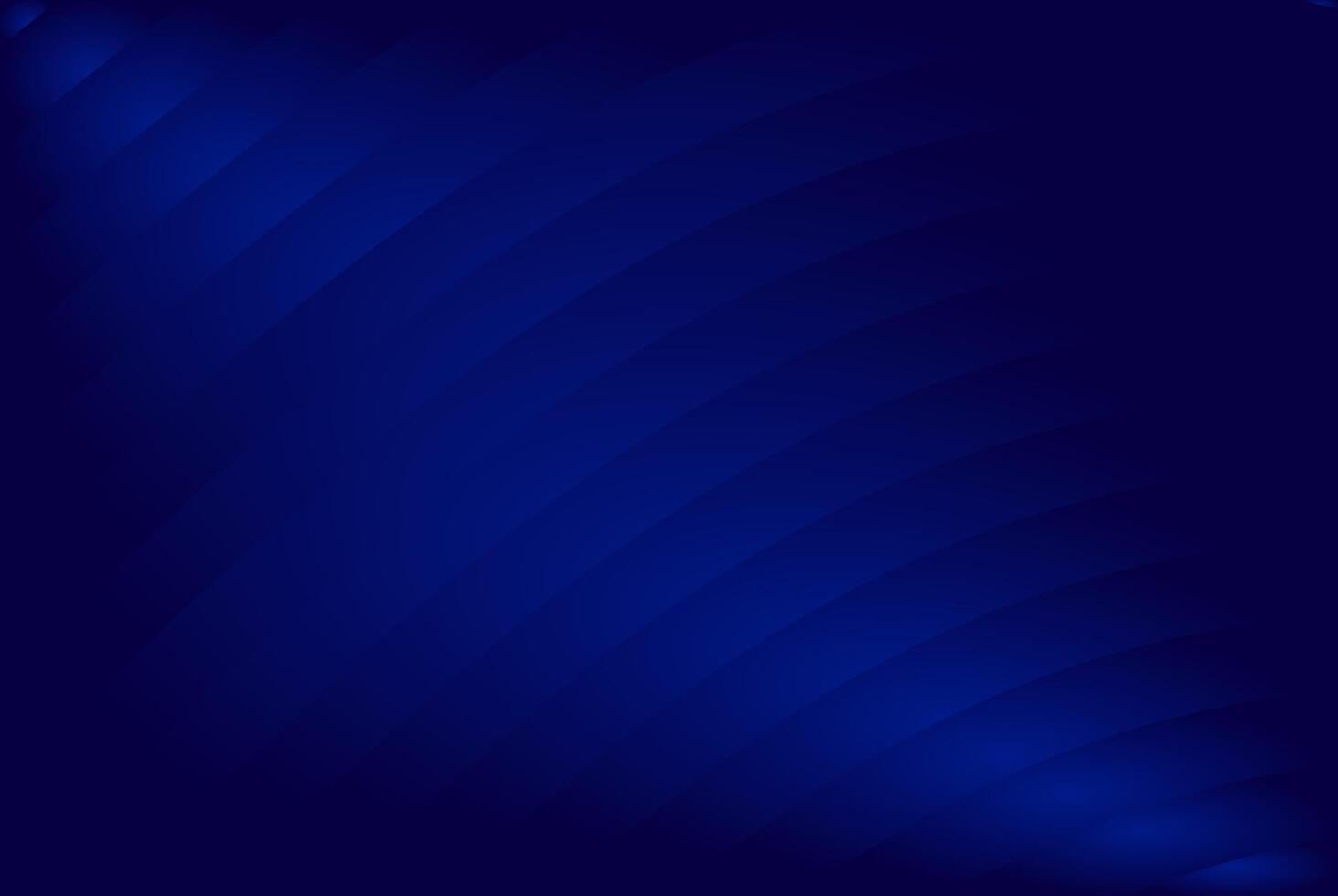 Abstract blue background with diagonal curved lines. vector
