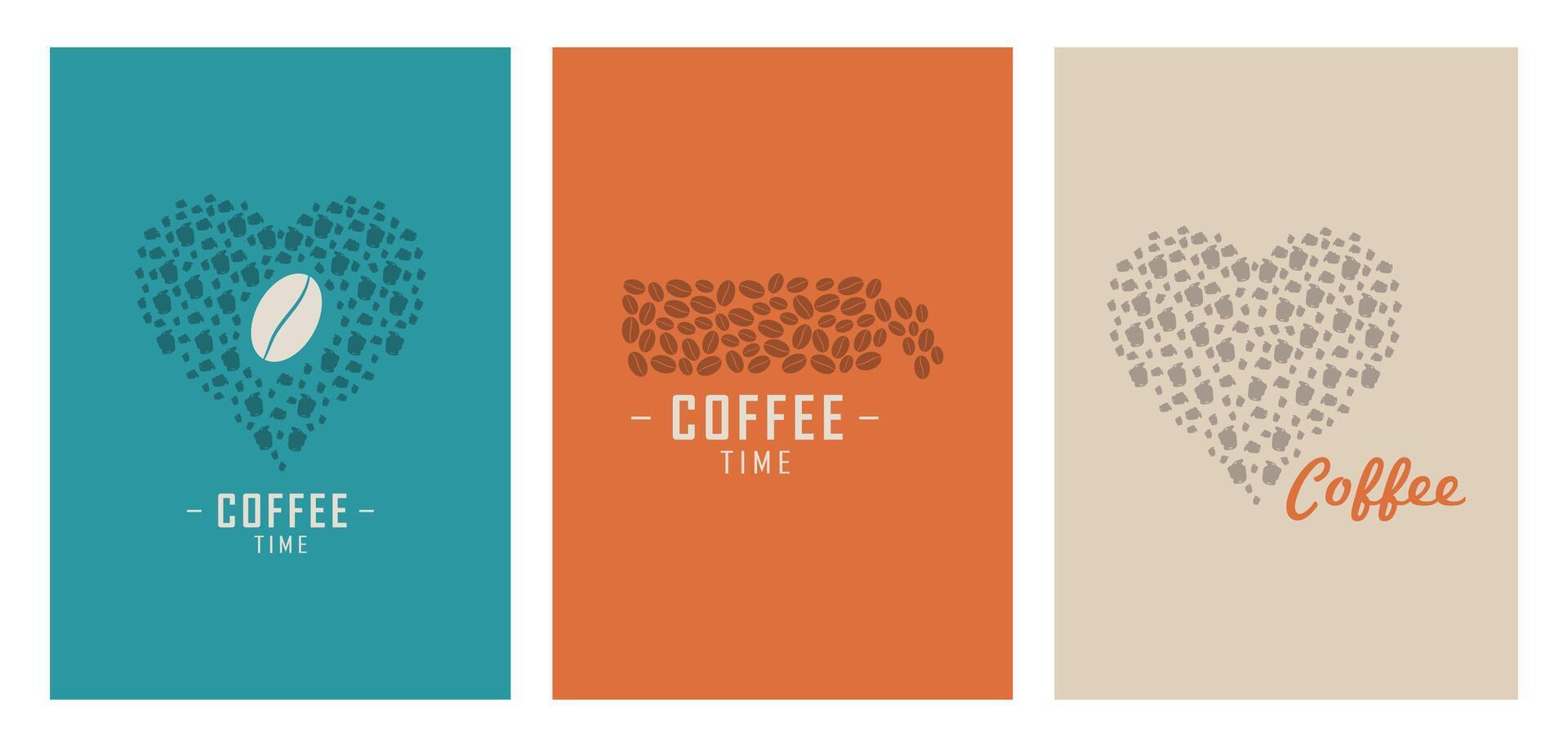 Coffee time illustration vector