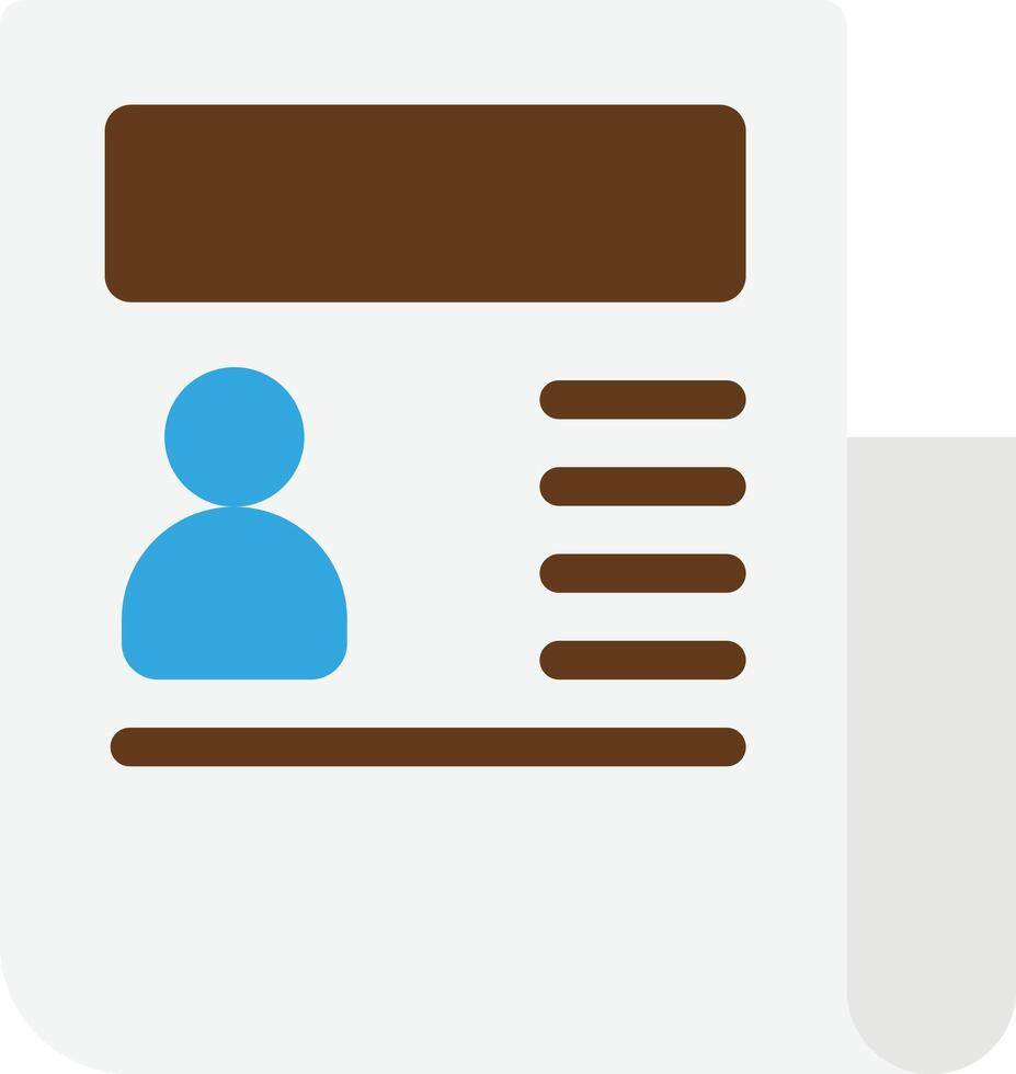 Newspaper Article Press vector