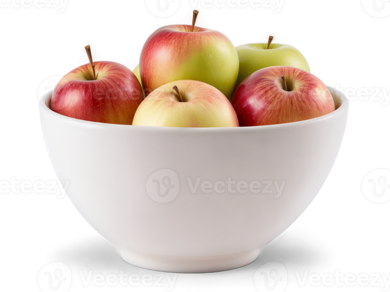 Apples bowl of crisp apples against natural brown png