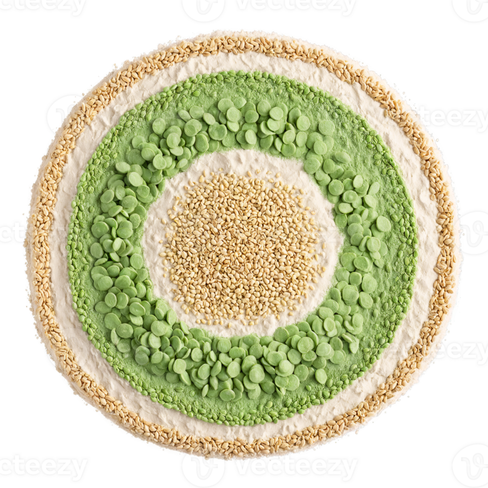 Fava bean flour mandala a mandala of fine fava bean flour medium fava bean flour png