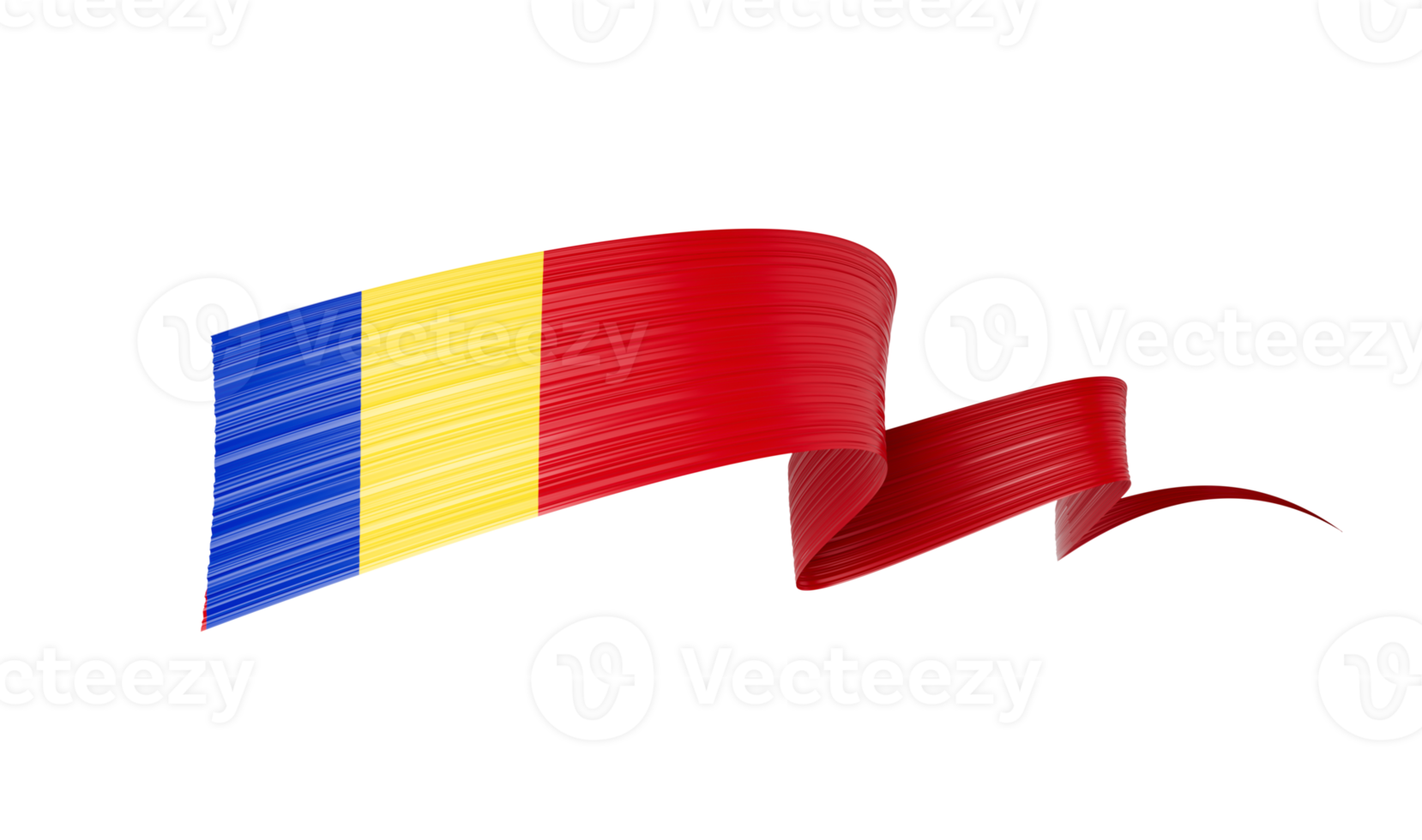 3d Flag Of Moldova 3d Shiny Waving Ribbon Flag 3d Illustration png